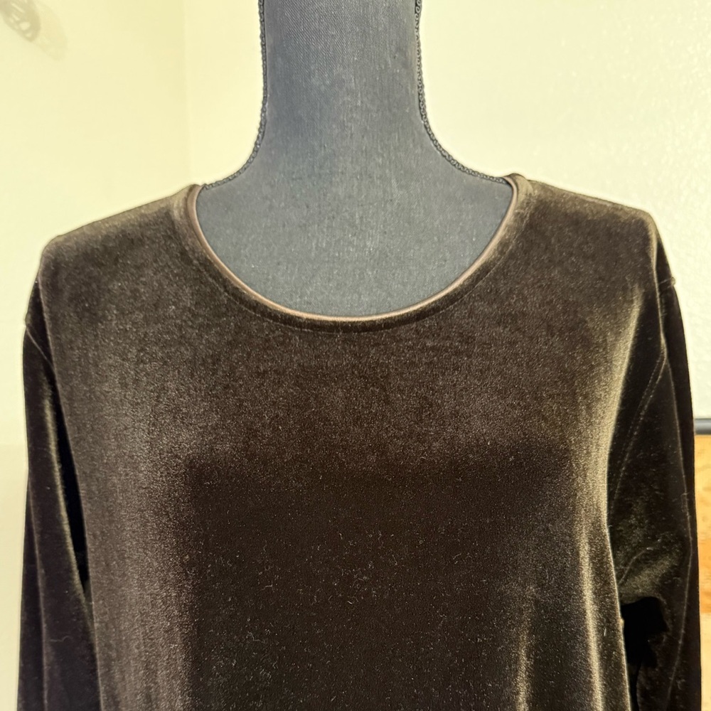 Women’s velour midi dress size xl - Picture 2 of 6